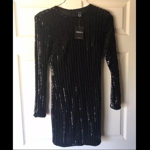 Forever 21 Black Sequin Dress
